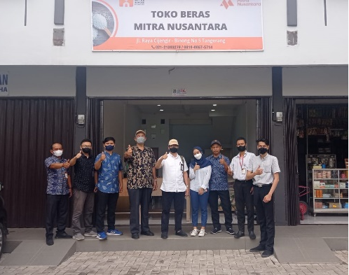Peresmian Toko Beras Mitra Nusantara di Tangerang 